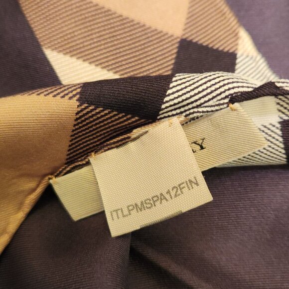 Burberry Authentic Silk Scarf - Picture 3 of 7